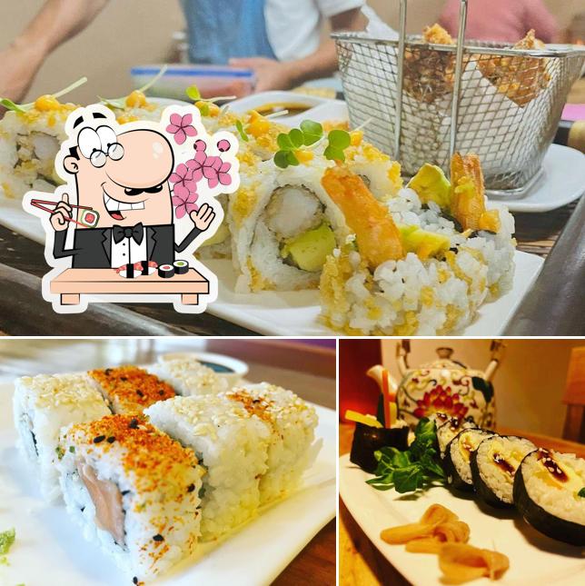 Order different sushi options