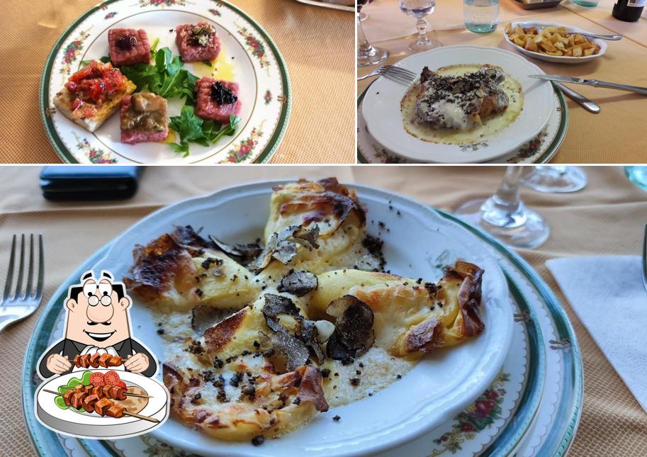 Cibo al Vecchia Trattoria Romani