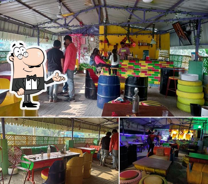 The interior of Ektu Baithak