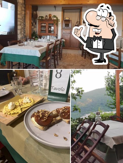 Gli interni di Trattoria Le 4 Ville