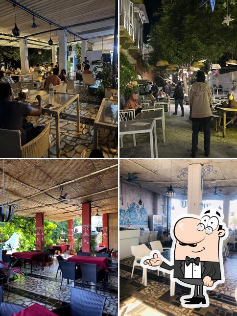 The interior of Unplan - by the lake