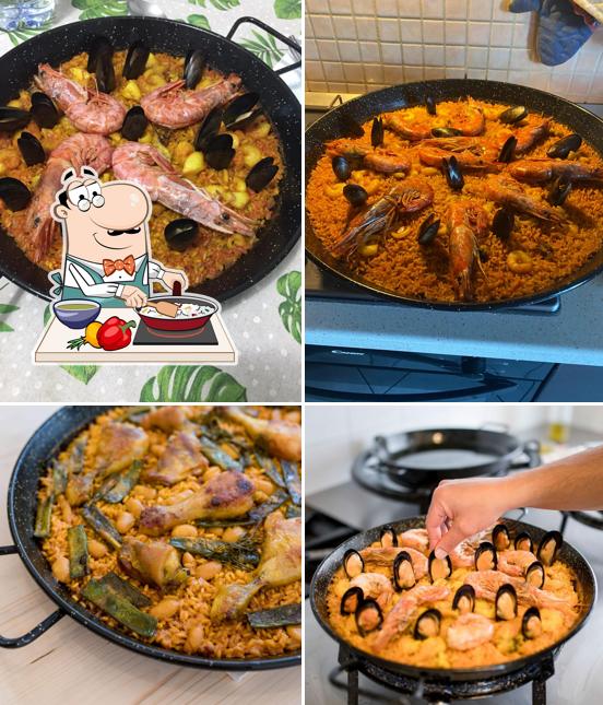 Paella al Malvarrosa