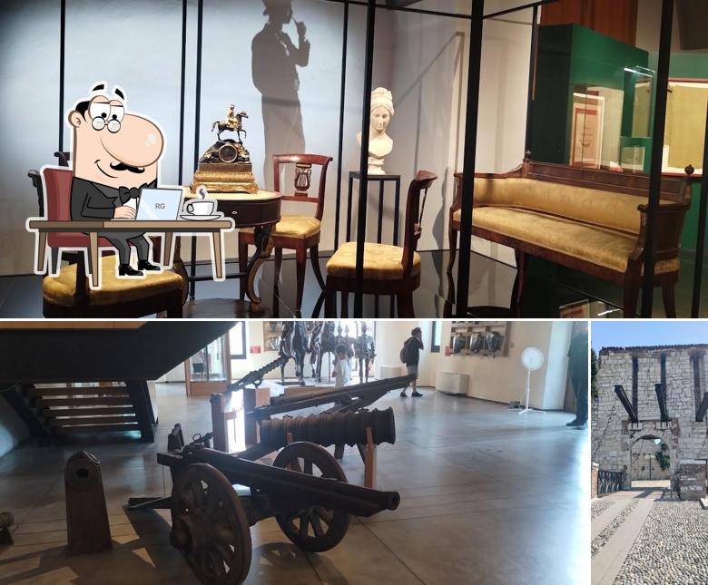 Gli interni di Bar Zio Paperotto