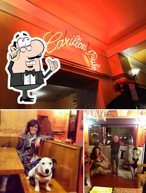 Gli interni di Carillon Pub