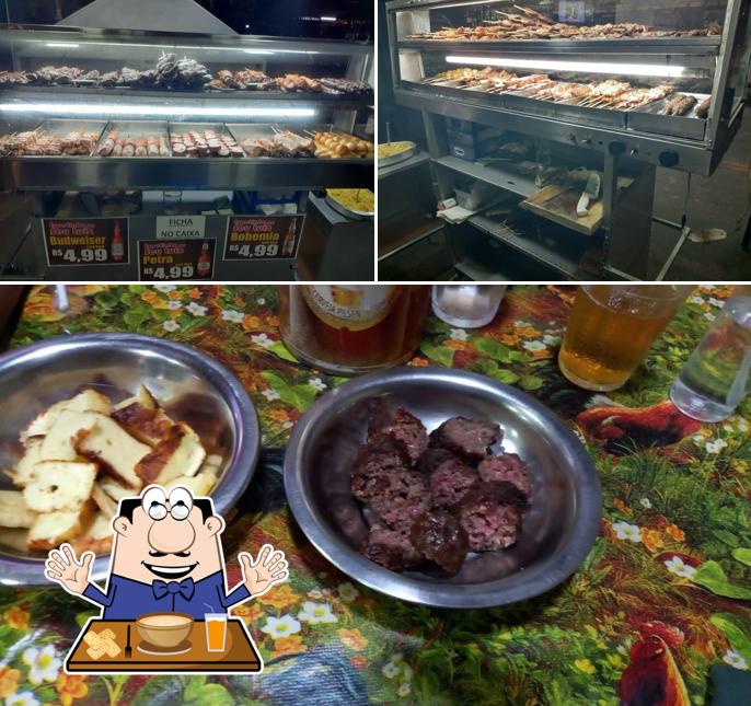 Comida em Espetinho do Seu Luiz