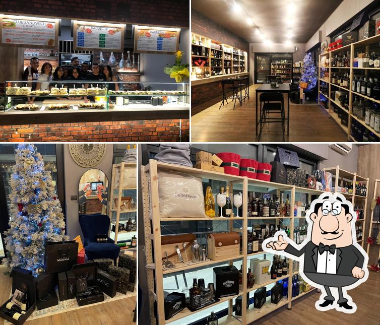 Gli interni di Suite in cantina