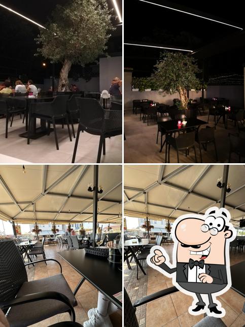 Gli interni di Restaurant Amfora