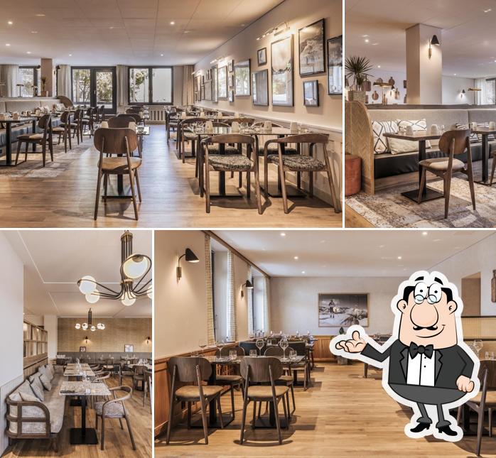 Gli interni di Eteila Brasserie