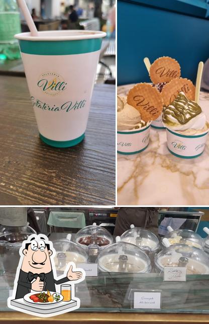 Platti al Gelateria Villi