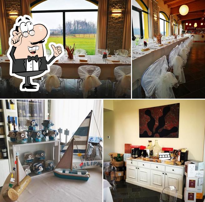 Gli interni di Il Grifondoro