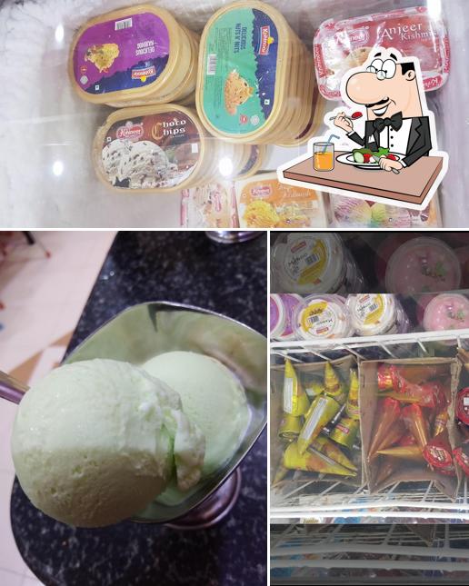 Food at Kohinoor Ice-cream parlor