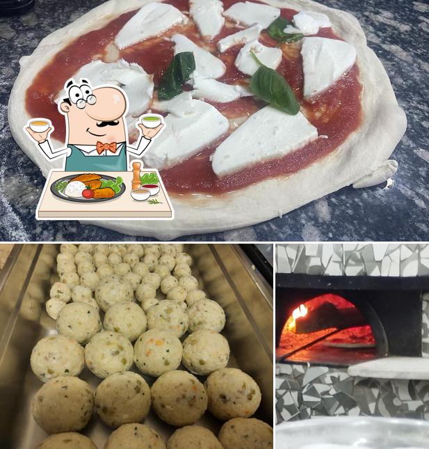 Pizzeria Onna Sufi' si caratterizza per la cibo e interni