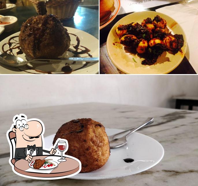 Enjoy the range of meat dishes