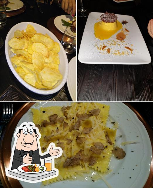 Maccheroni al formaggio al Ristorante Lo Sciatore