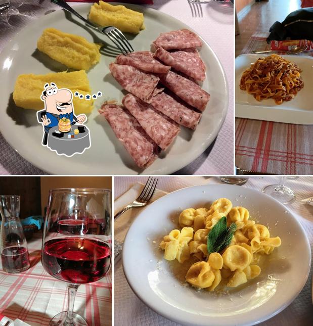 Platti al Trattoria La Pradà