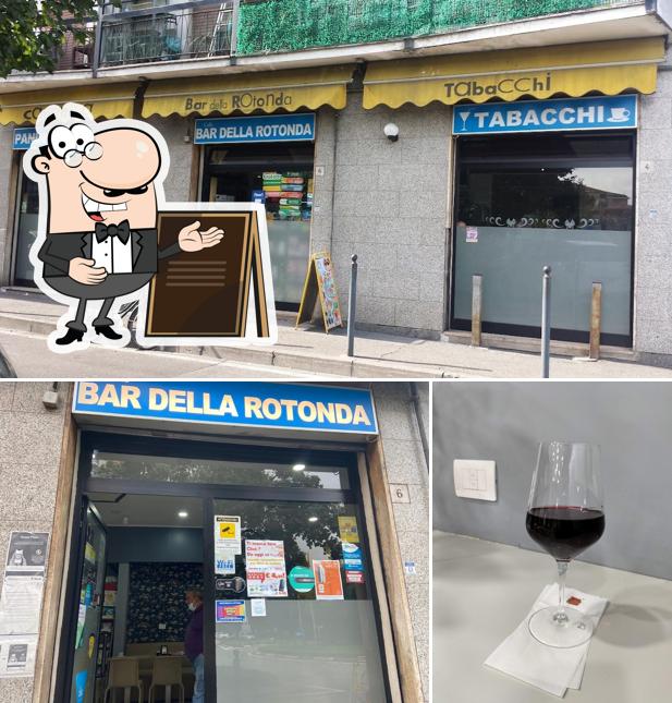Gli esterni di Bar della rotonda