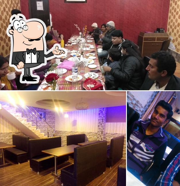 The interior of Bati Restaurant