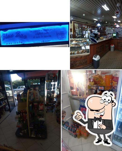 Dai un'occhiata agli interni di Blue Bar