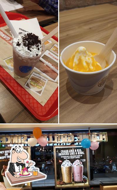 Burger King offers a range of desserts