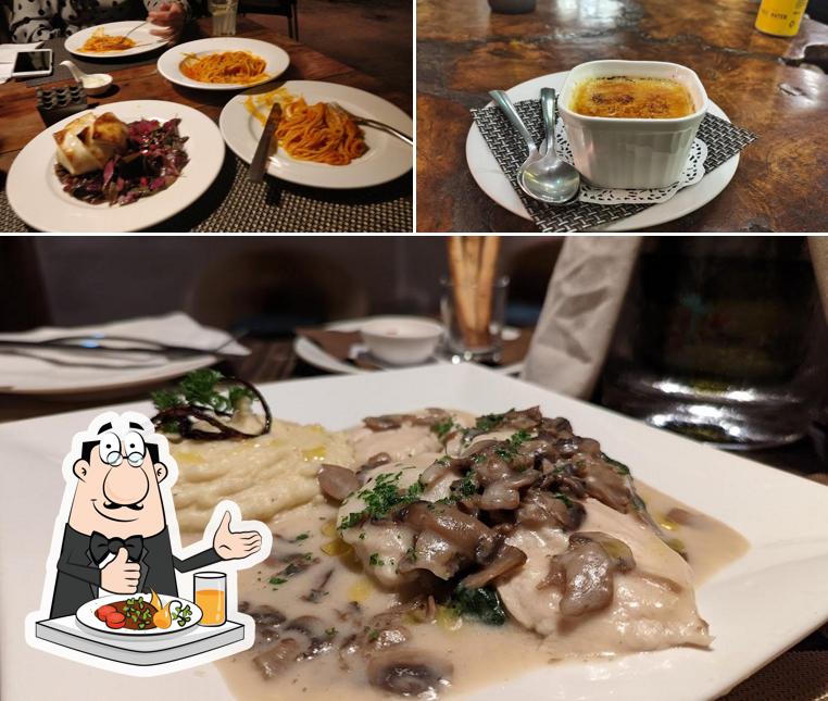 Food at Ciao Bella Restaurant