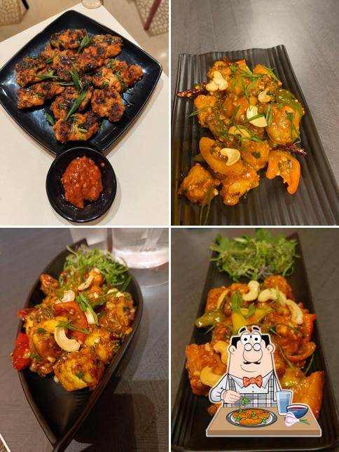 Chicken wings at Desi Spice Wok