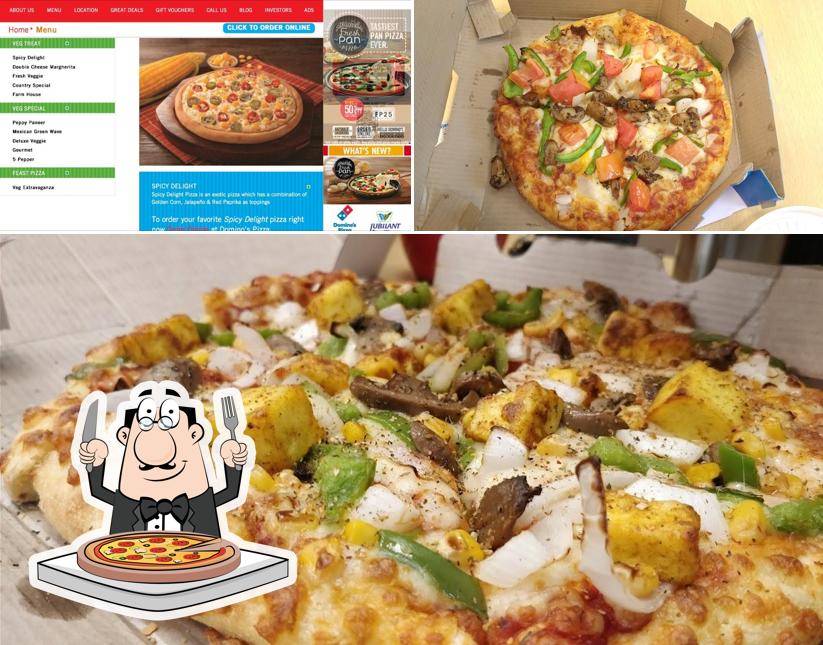 Try out different types of pizza
