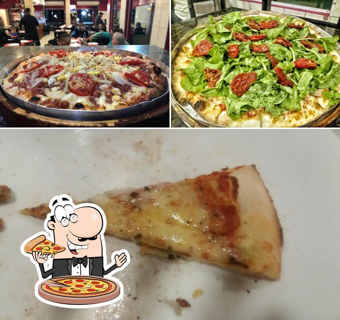 Experimente diversos tipos de pizza