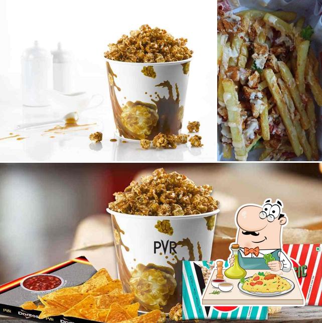 The picture of food and beverage at PVR Café