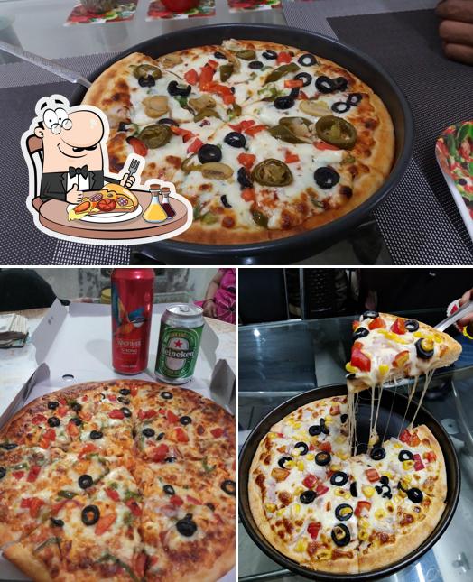 Try out pizza at Pizza Park