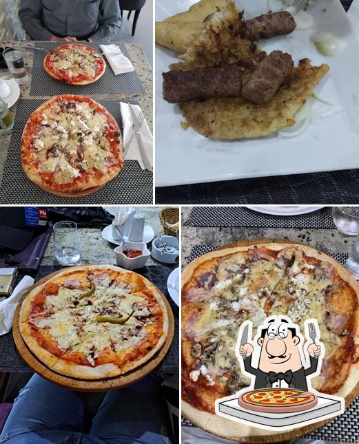 Commandez différents types de pizzas
