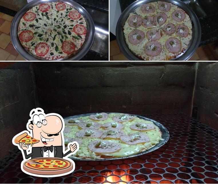 Pizza de Churrasqueira - Famiglia Barleta Tabatinga SP