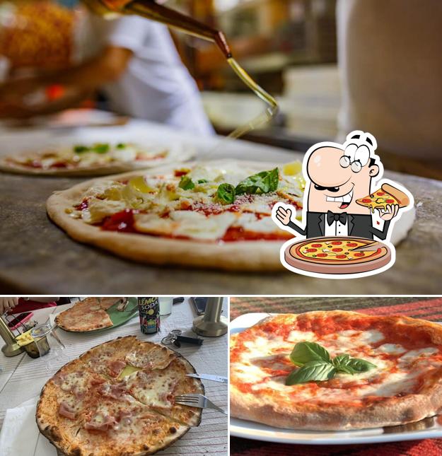 Prenditi tra le svariate varianti di pizza