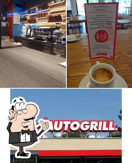 Autogrill Montealto Sud si caratterizza per la interni e cibo