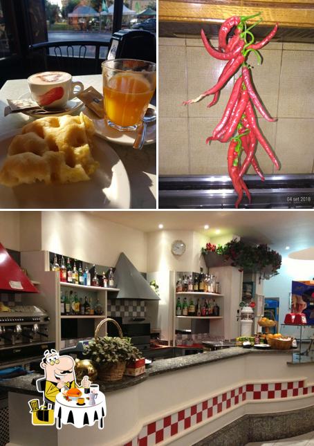 Bar Astra si caratterizza per la cibo e vino