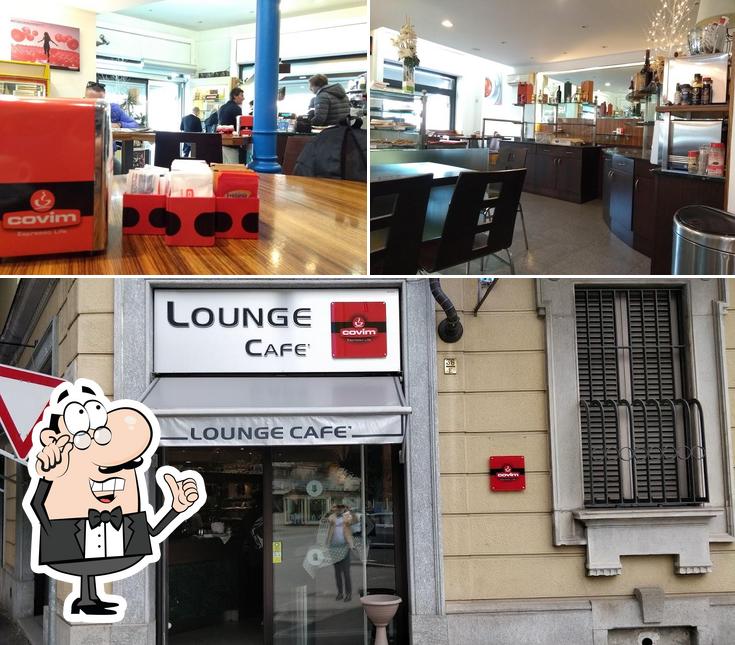 Gli interni di Lounge Cafè