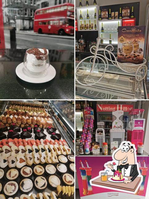 Notting Hill Caffe Di P.A. & F. Vecchiotti Snc propone un'ampia varietà di dolci