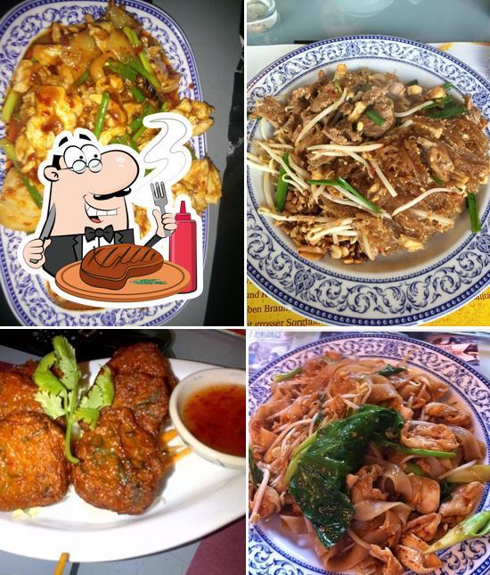 Prova i un pasto a base di carne a Ah-Hua