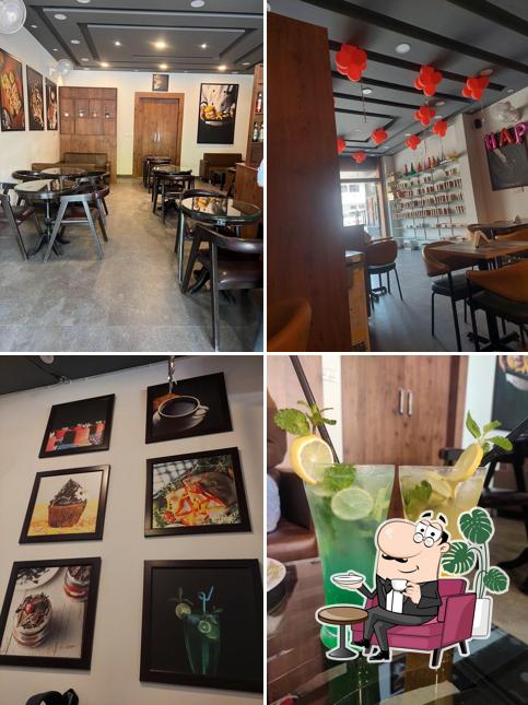 The interior of Bakers live- Best Bakery Cake Shop in Sonipat Best Coffee Cafe in Sonipat