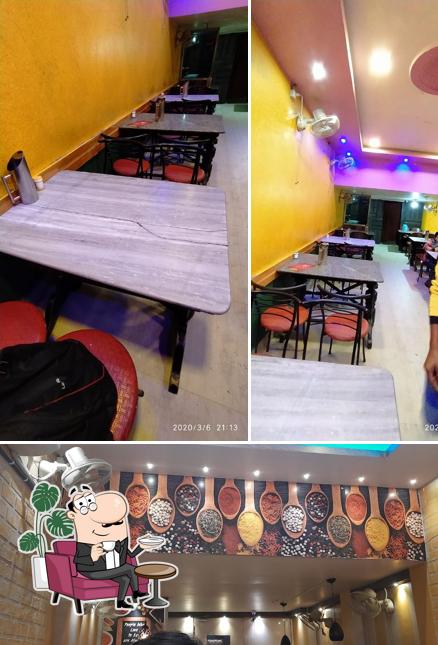 The interior of Hotel Kohetoor