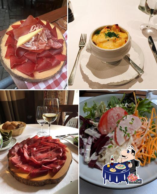 Sashimi al Restaurant Les Armures