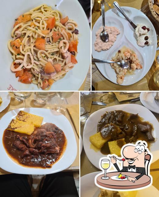 Cibo al Osteria La De Jure