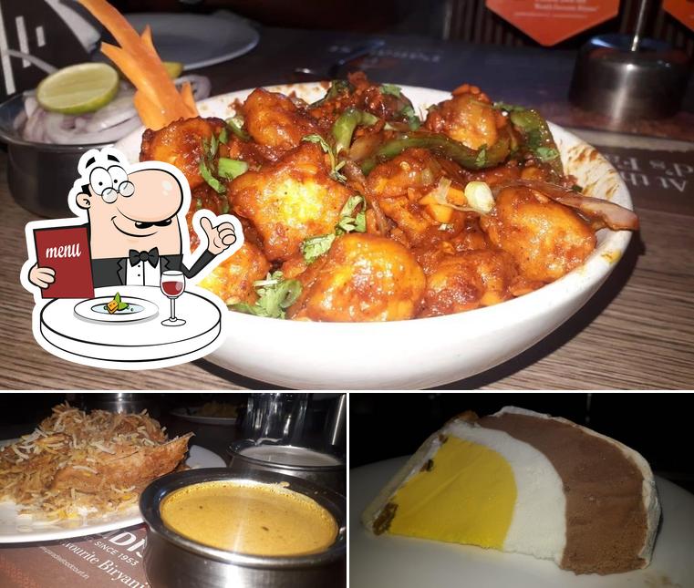 Food at Paradise Kitchen Hydrabadi Biriyani
