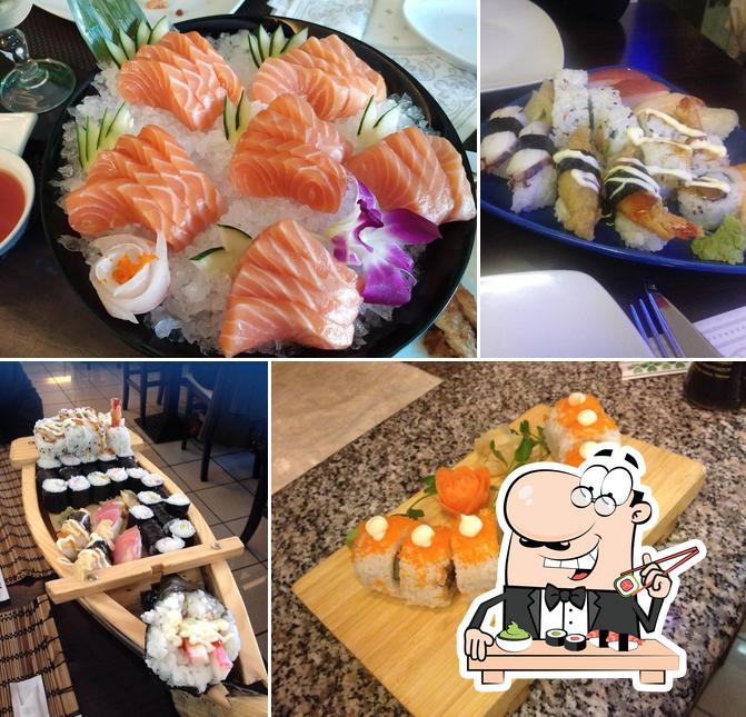 Ordina le varie opzioni di sushi