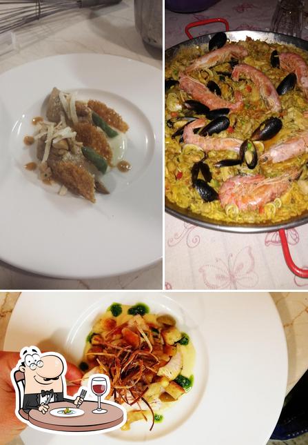 Cibo al Trattoria Conca Dei Marmi