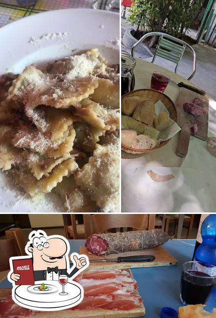 Platti al Trattoria Sparpaglione