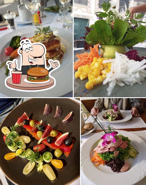 Prova un hamburger a Zur Falkenburg