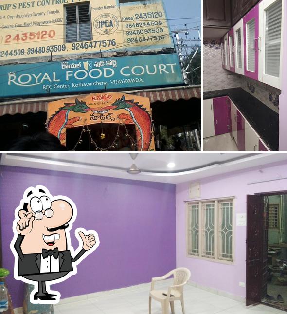 The interior of Royal Food Court