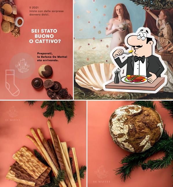 Platti al Panificio De Mattei