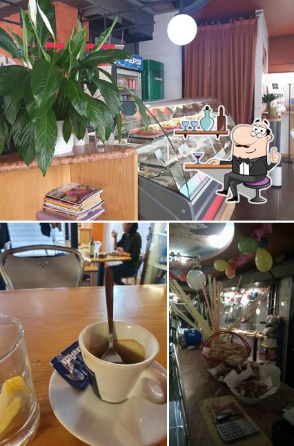 Gli interni di Belle Époque Cafè