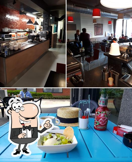 Installez-vous à l'une des tables de Bits N Bites